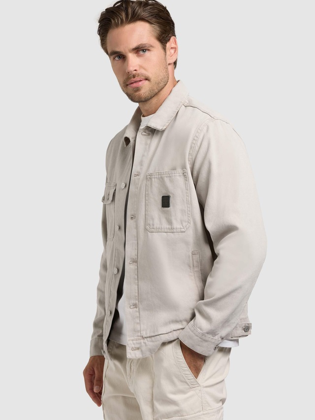 khujo Jeansjacke »Ronny« ohne Kapuze Herren Denim-Jacke mit Brusttaschen