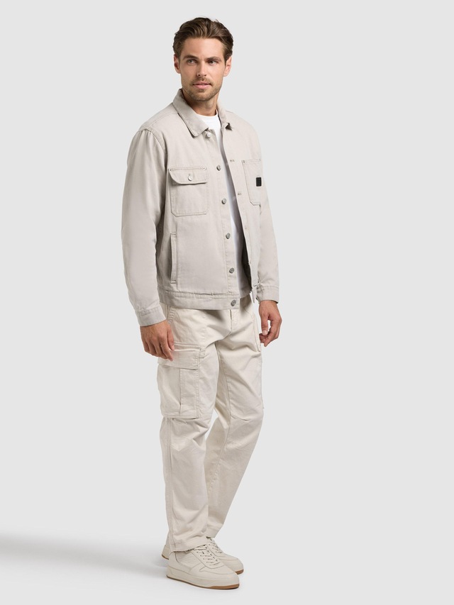 khujo Jeansjacke »Ronny« ohne Kapuze Herren Denim-Jacke mit Brusttaschen