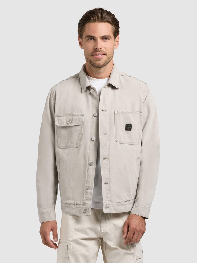 khujo Jeansjacke »Ronny« ohne Kapuze Herren Denim-Jacke mit Brusttaschen