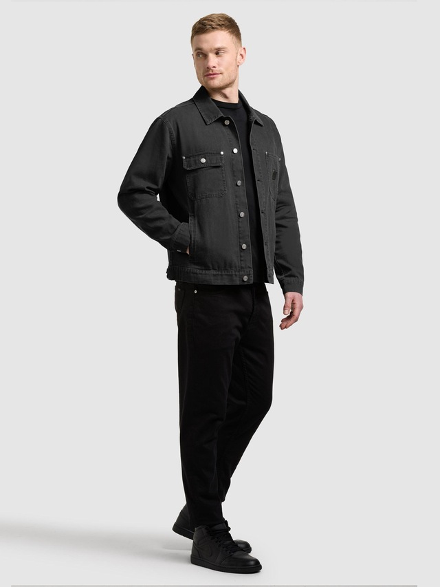 khujo Jeansjacke »Ronny« ohne Kapuze Herren Denim-Jacke mit Brusttaschen