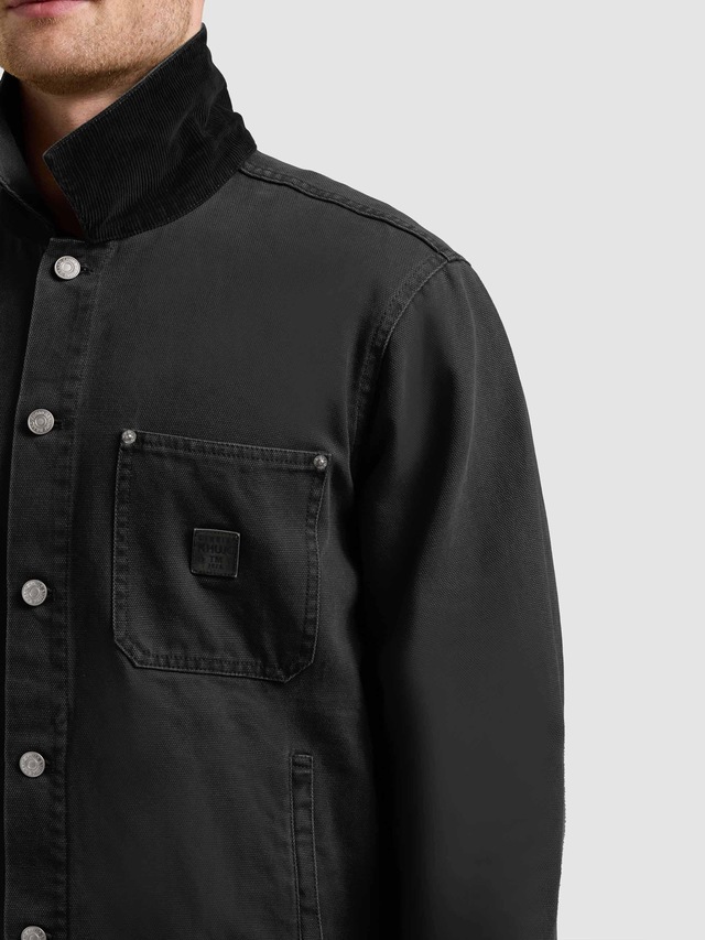 khujo Jeansjacke »Ronny« ohne Kapuze Herren Denim-Jacke mit Brusttaschen