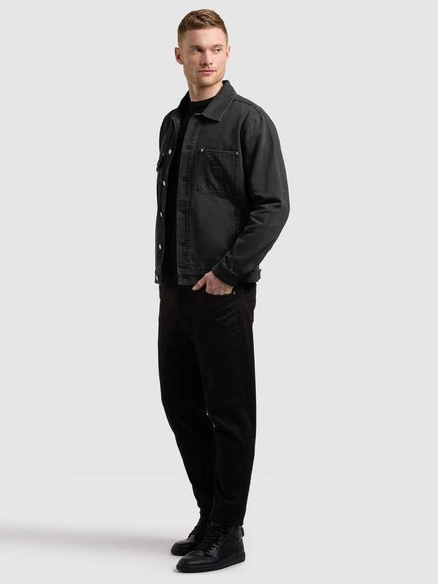 khujo Jeansjacke »Ronny« ohne Kapuze Herren Denim-Jacke mit Brusttaschen