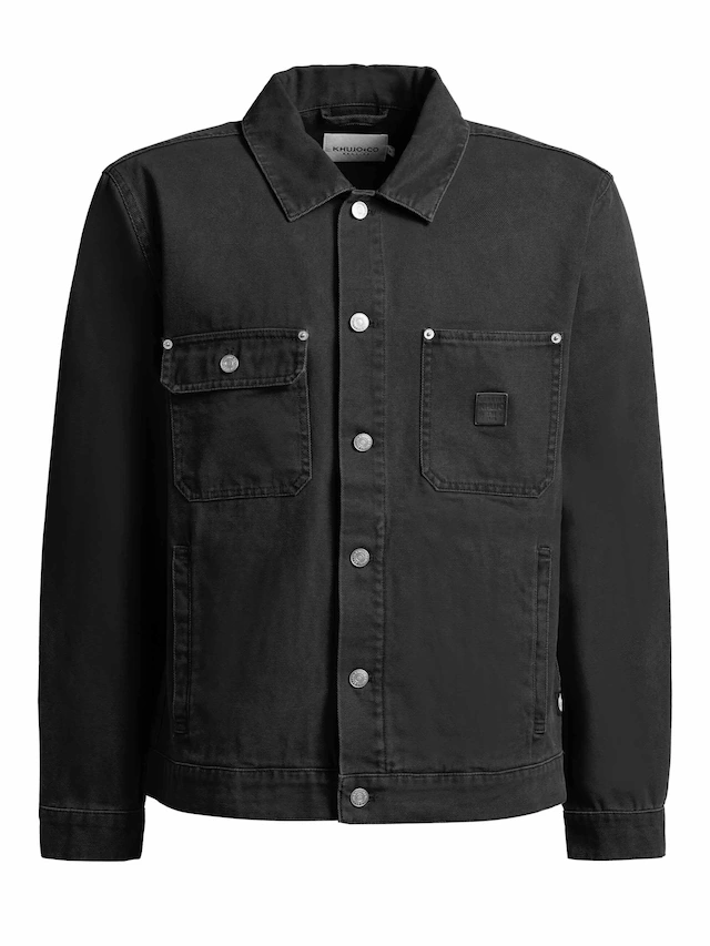 khujo Jeansjacke »Ronny« ohne Kapuze Herren Denim-Jacke mit Brusttaschen
