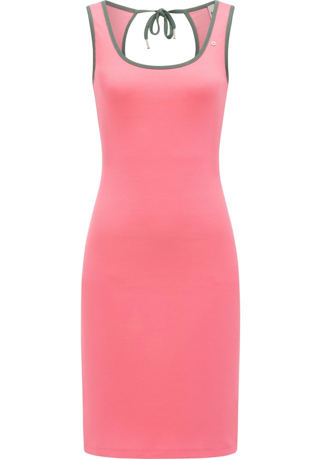 Ragwear Shirtkleid »Montyca Short YOUMODO« Ohne Taschen Sommerkleid mit kontrastfarbenen Details