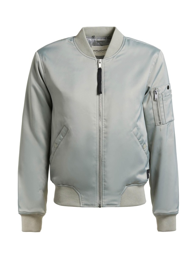 khujo Bomberjacke »Beth« ohne Kapuze Seidig glatte Blousonjacke