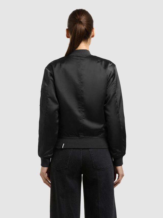 khujo Bomberjacke »Beth« ohne Kapuze Seidig glatte Blousonjacke