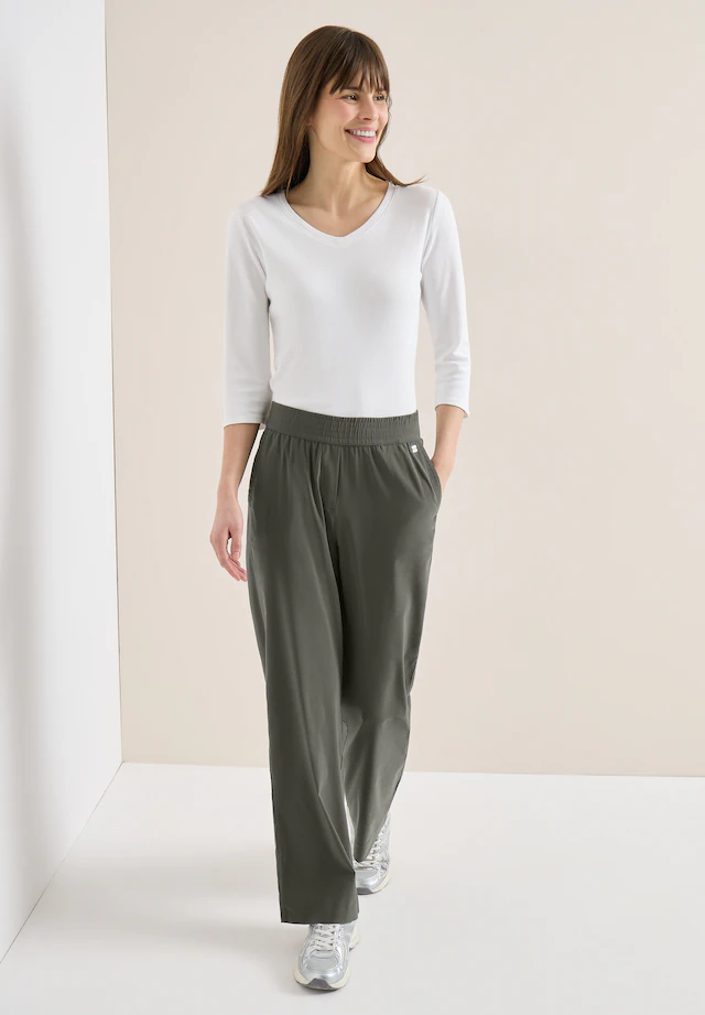 Cecil Stoffhose mit Wide Legs