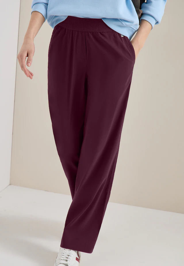 Cecil Stoffhose mit Wide Legs