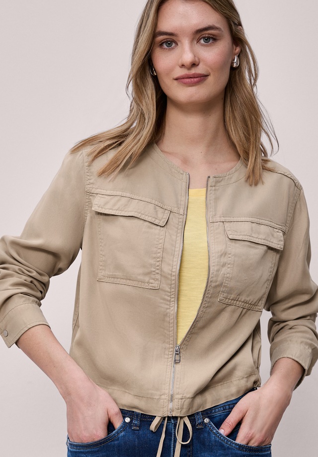 STREET ONE Kurzjacke ohne Kapuze mit Brusttasche