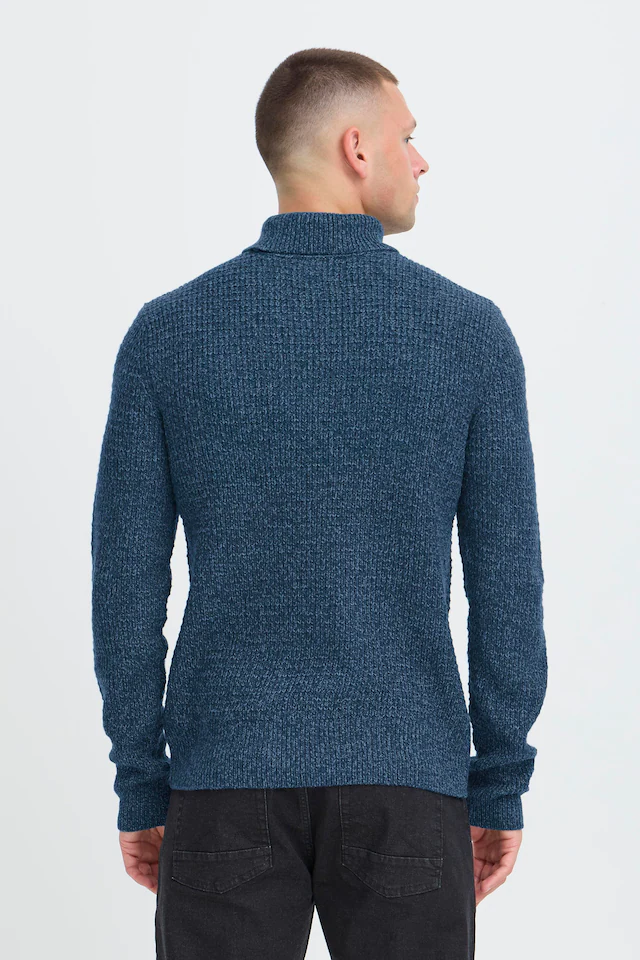 Blend Rollkragenpullover »BHPATTA« Baumwolle, regular fit