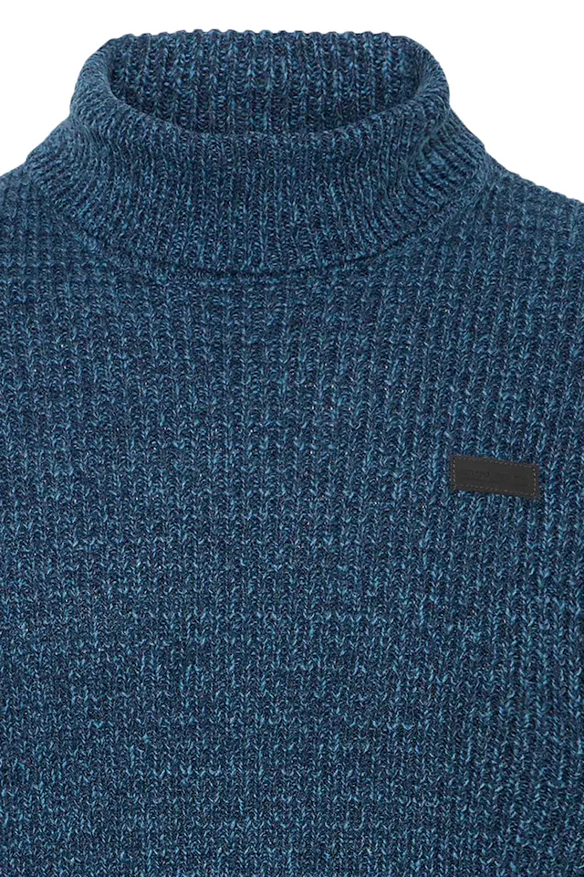 Blend Rollkragenpullover »BHPATTA« Baumwolle, regular fit