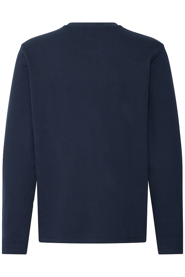 Blend Langarmshirt »BHLEWIS L/S STRUCTURE GD TEE« Baumwollmischung, regular fit