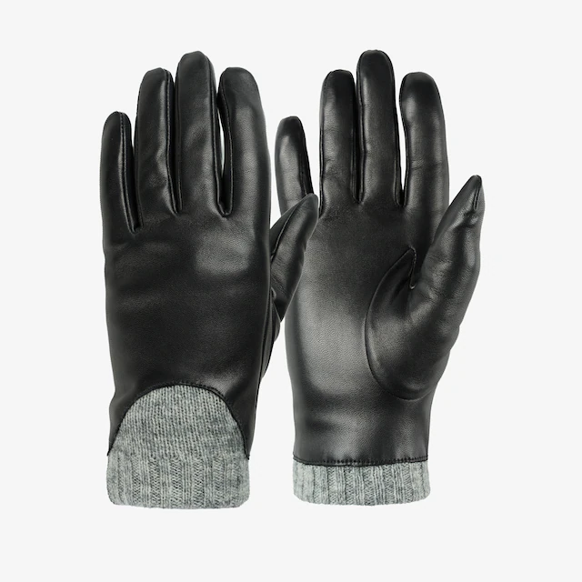 PEARLWOOD Lederhandschuhe »TESS« weiches Innenfutter aus Fleece