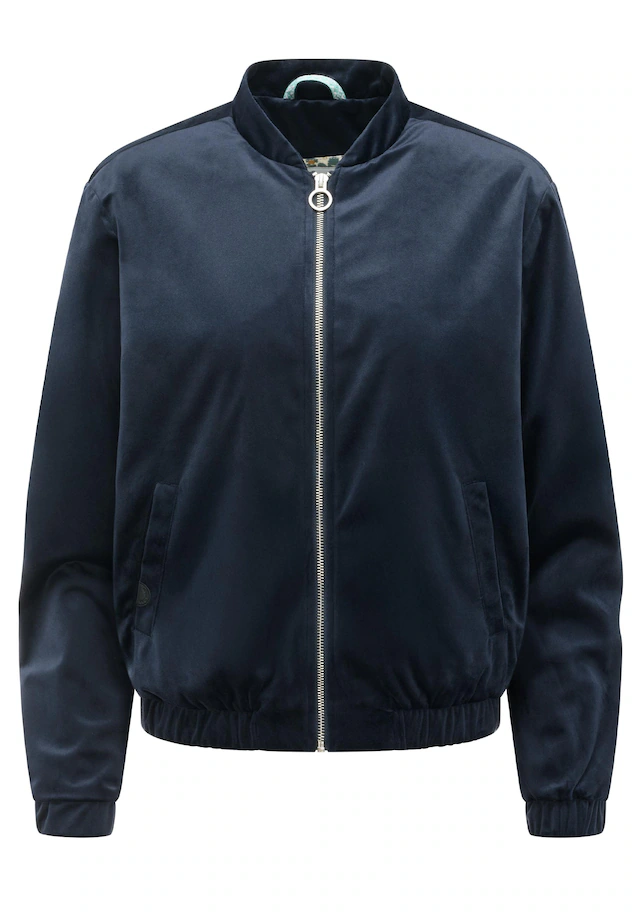 Ragwear Bomberjacke »Velvetie« ohne Kapuze Modische Blousonjacke aus kuscheligem Samt