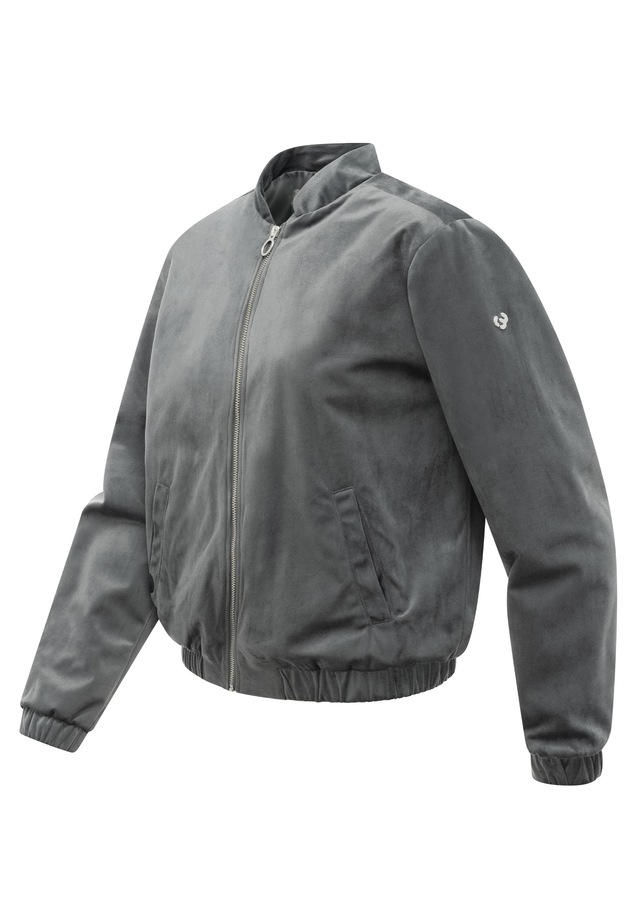 Ragwear Bomberjacke »Velvetie« ohne Kapuze Modische Blousonjacke aus kuscheligem Samt