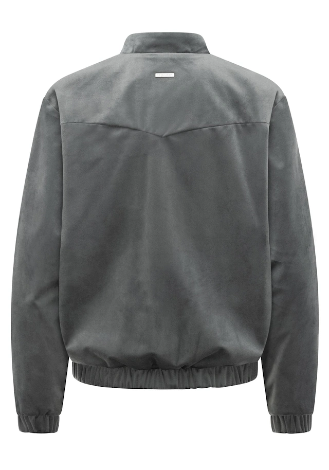 Ragwear Bomberjacke »Velvetie« ohne Kapuze Modische Blousonjacke aus kuscheligem Samt