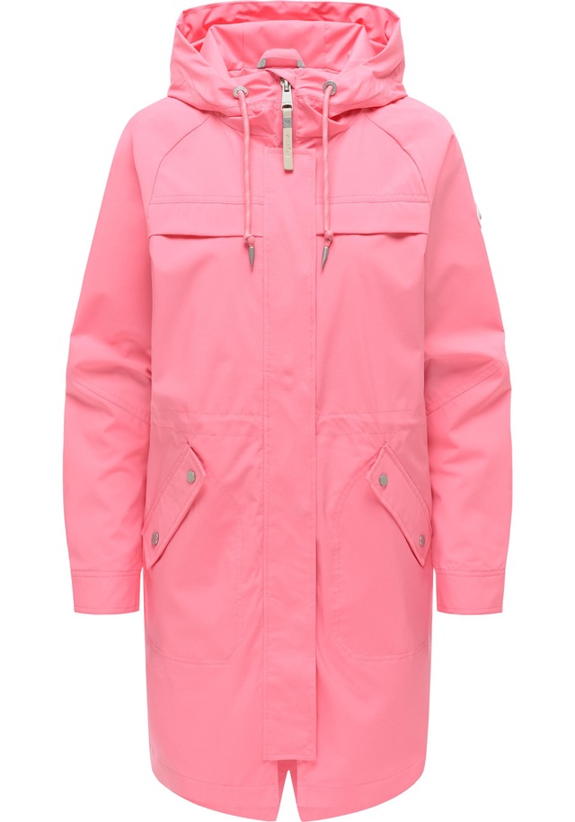 Ragwear Regenmantel »Ximenna« wasserdichter und atmungsaktiver Damen Übergangsparka