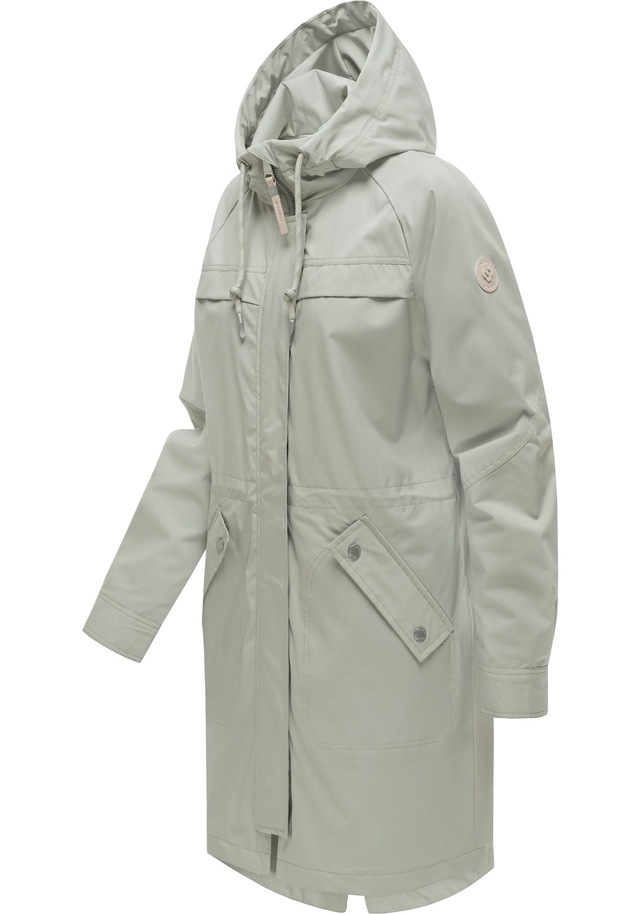 Ragwear Regenmantel »Ximenna« wasserdichter und atmungsaktiver Damen Übergangsparka