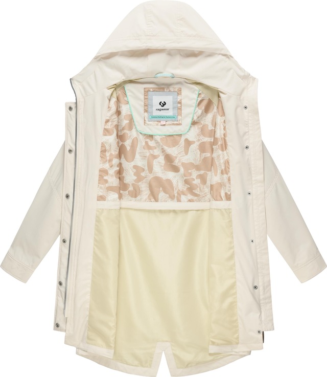 Ragwear Regenmantel »Ximenna« wasserdichter und atmungsaktiver Damen Übergangsparka