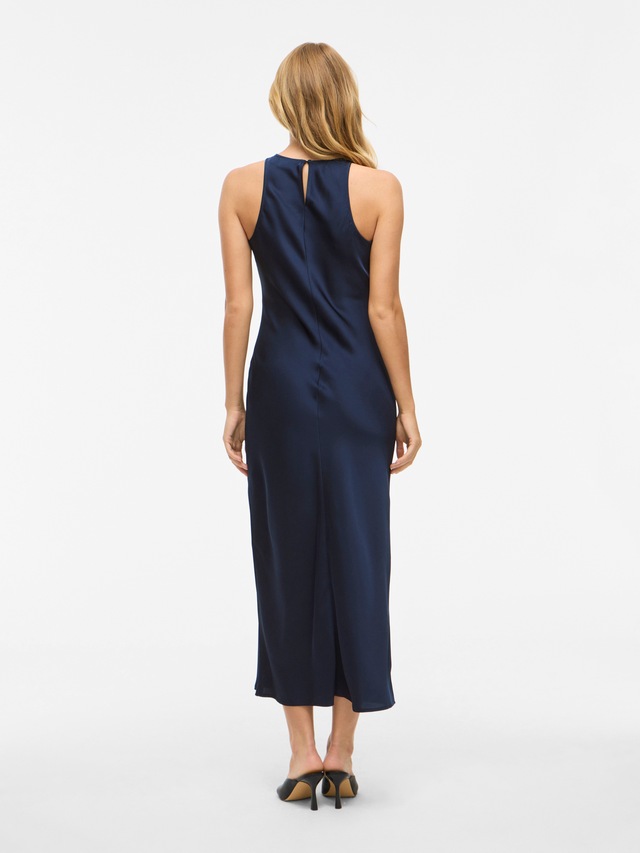 Vila Maxikleid »VIRAVENNA S/L ANKLE DRESS - NOOS/OC« Kunstfaser, regular fit