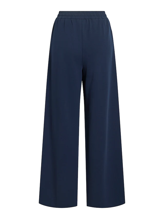Vila Sweathose »VICLUA HW WIDE TRACK PANTS - NOOS« Materialmix, weit geschnitten