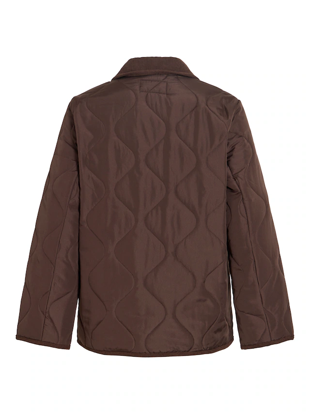 Vila Steppjacke »VITATE L/S QUILT DETAIL JACKET - NOOS« Kunstfaser