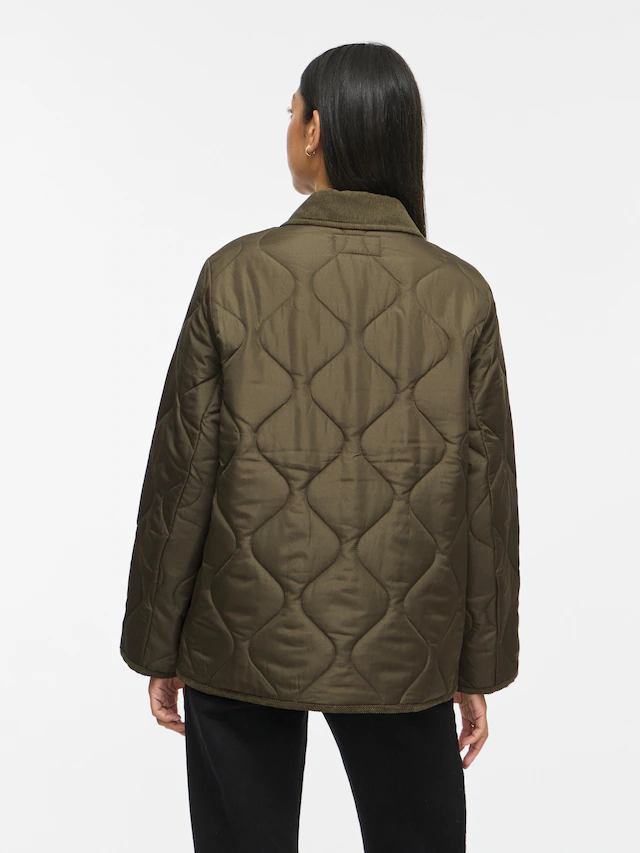 Vila Steppjacke »VITATE L/S QUILT DETAIL JACKET - NOOS« Kunstfaser