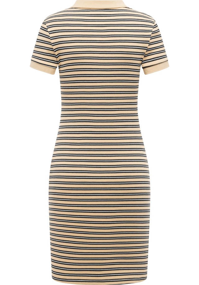 Ragwear A-Linien-Kleid »Colaro Stripes Dress YOUMODO« Ohne Taschen Gestreiftes Damen Minikleid mit Hemdkragen