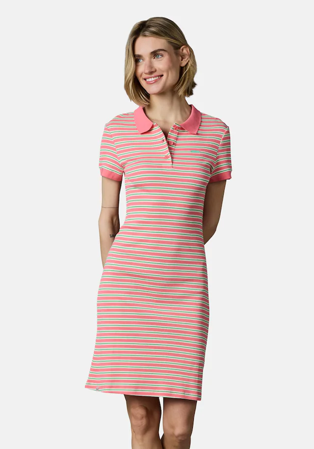 Ragwear A-Linien-Kleid »Colaro Stripes Dress YOUMODO« Ohne Taschen Gestreiftes Damen Minikleid mit Hemdkragen