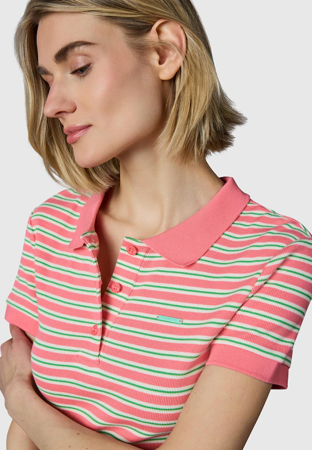 Ragwear A-Linien-Kleid »Colaro Stripes Dress YOUMODO« Ohne Taschen Gestreiftes Damen Minikleid mit Hemdkragen
