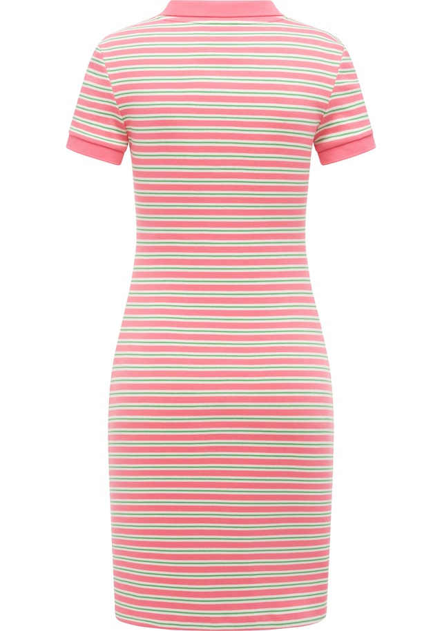 Ragwear A-Linien-Kleid »Colaro Stripes Dress YOUMODO« Ohne Taschen Gestreiftes Damen Minikleid mit Hemdkragen