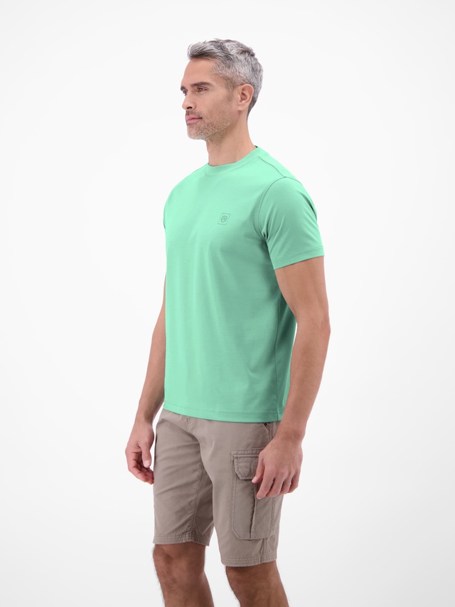 LERROS T-Shirt »T-Shirt in Cool & Dry Qualität« Feuchtigkeitsregulierend, hoher Tragekomfort, Einfarbig, Kurzarm