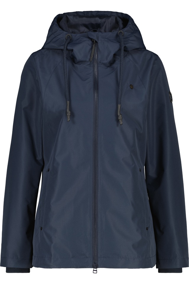 Alife & Kickin Sommerjacke »Damen PaolinaAK A Übergangsjacke, Jacke« Übergangsjacke mit Kapuze und Tunnelzug in recyceltem Materialmix