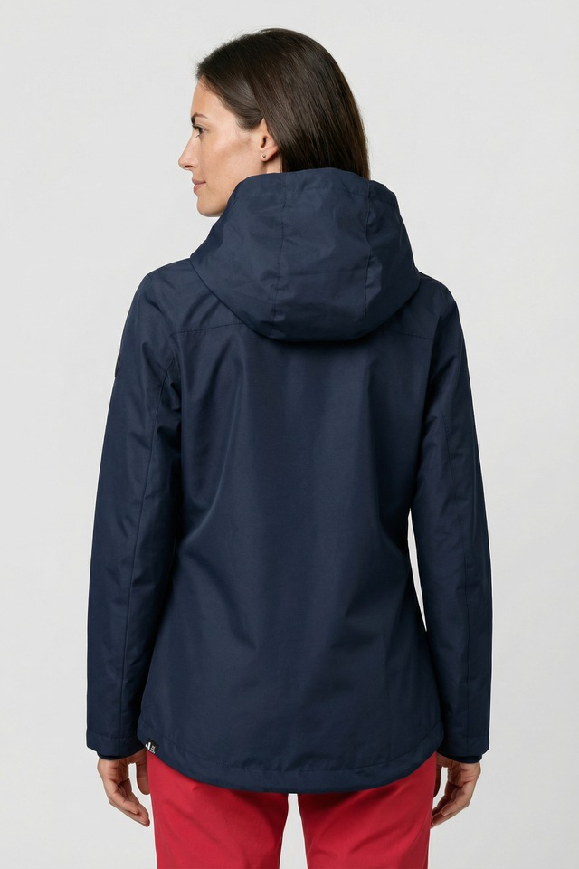 Alife & Kickin Sommerjacke »Damen PaolinaAK A Übergangsjacke, Jacke« Übergangsjacke mit Kapuze und Tunnelzug in recyceltem Materialmix