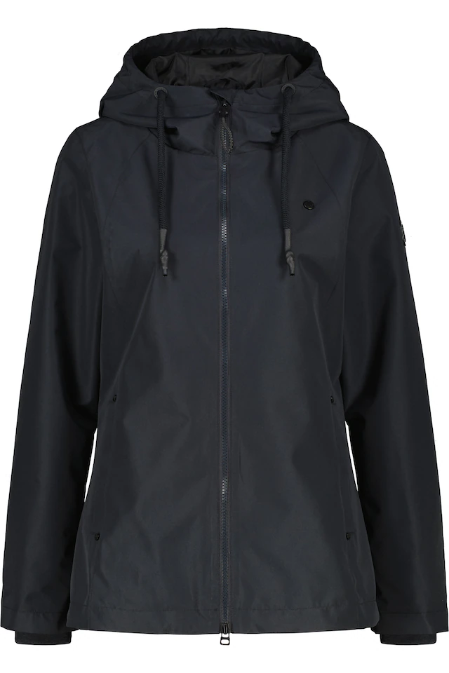 Alife & Kickin Sommerjacke »Damen PaolinaAK A Übergangsjacke, Jacke« Übergangsjacke mit Kapuze und Tunnelzug in recyceltem Materialmix
