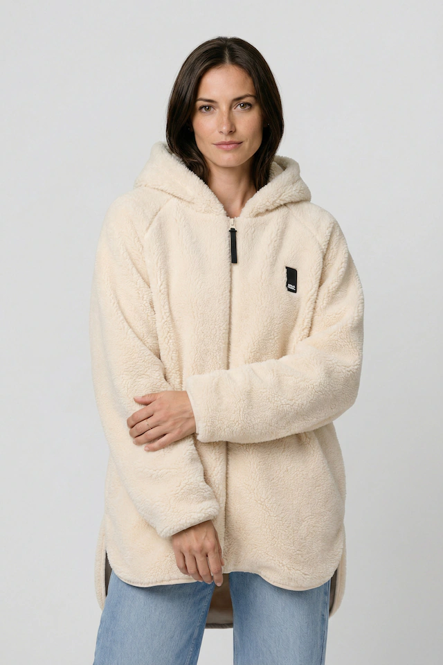 Alife & Kickin Sweatjacke »Damen DominiqueAK T Übergangsjacke, Jacke« leichte Kuschel-Jacke mit Stehkragen und Reißverschluss
