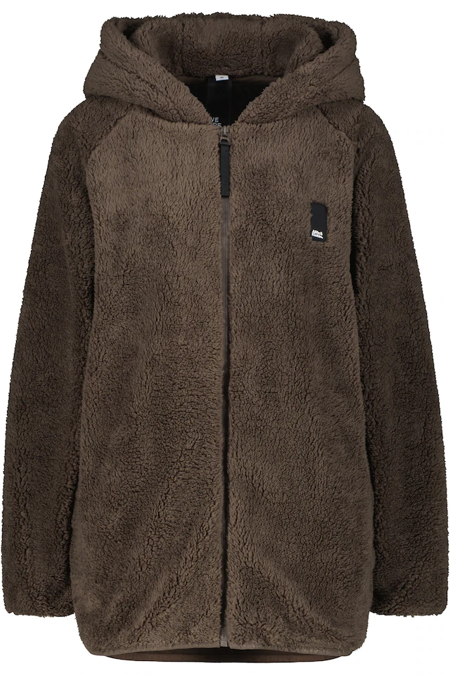 Alife & Kickin Sweatjacke »Damen DominiqueAK T Übergangsjacke, Jacke« leichte Kuschel-Jacke mit Stehkragen und Reißverschluss
