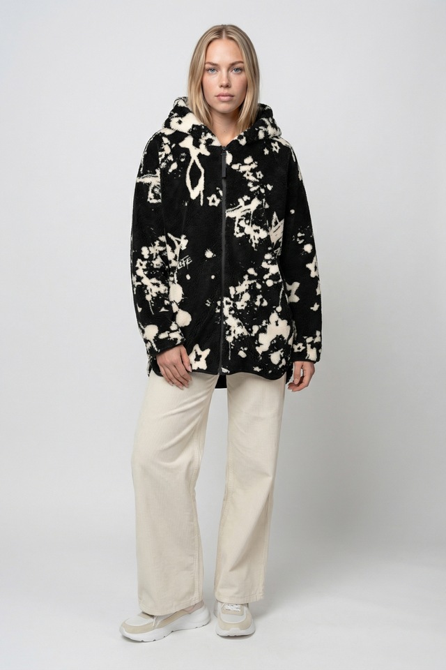 Alife & Kickin Sweatjacke »Damen JacquelineAK T Übergangsjacke, Jacke« leichte Kuschel-Jacke mit Stehkragen und Reißverschluss