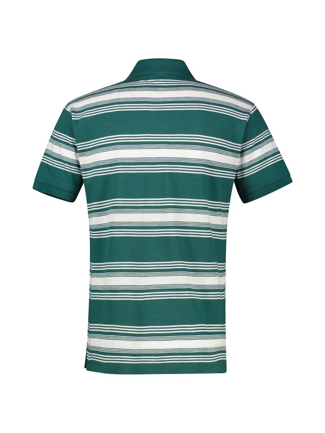 LERROS Poloshirt »Gestreiftes Poloshirt aus 100% Baumwolle«