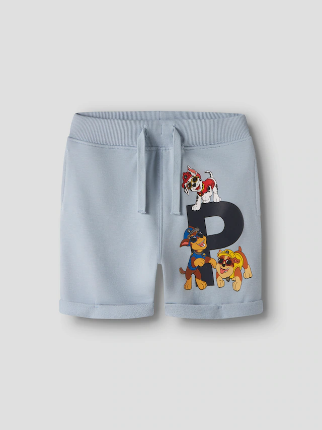 Name It Sweatshorts »NMMMIR PAW NREG LONG SW SHORT UNB CPLG« Baumwollmischung, regular fit
