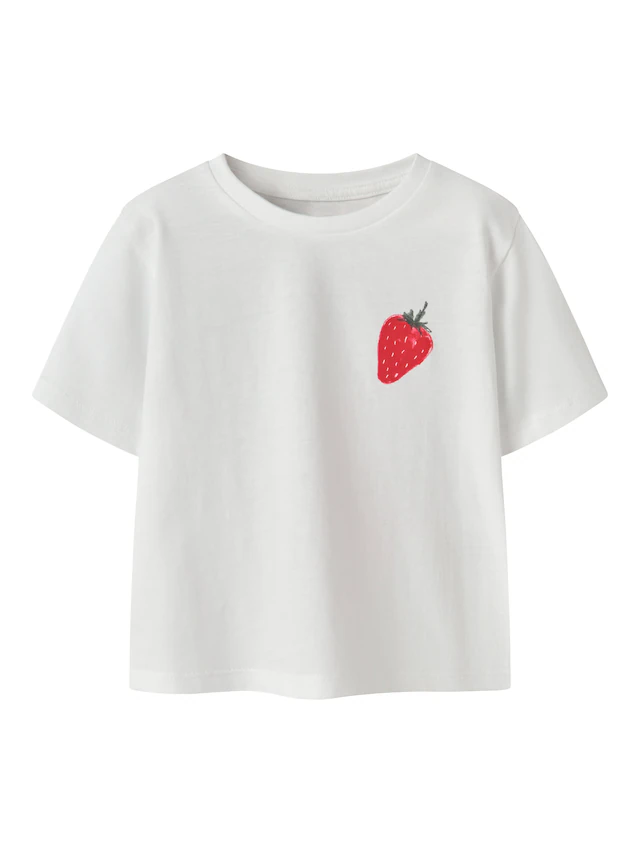 Name It T-Shirt »NMFJAYSLINE SS NREG TOP BOX« Baumwolle, regular fit