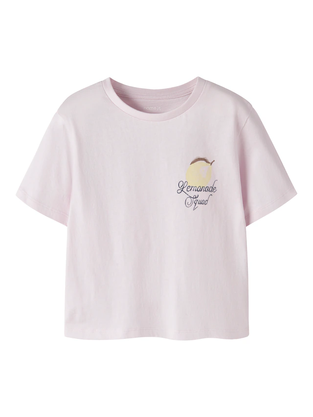 Name It T-Shirt »NMFJAYSLINE SS NREG TOP BOX« Baumwolle, regular fit