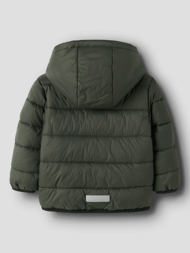 Name It Steppjacke »NMMMARBLE JACKET PB1« mit Kapuze Kunstfaser