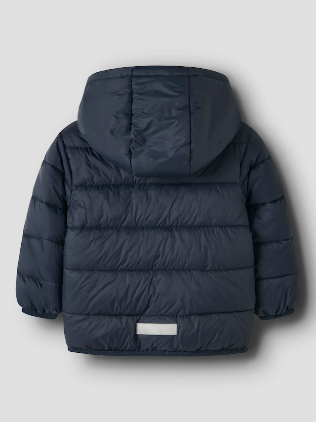 Name It Steppjacke »NMMMARBLE JACKET PB1« mit Kapuze Kunstfaser