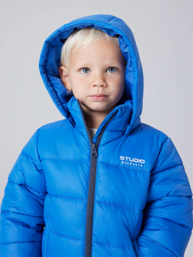 Name It Steppjacke »NMMMARBLE JACKET PB1« mit Kapuze Kunstfaser