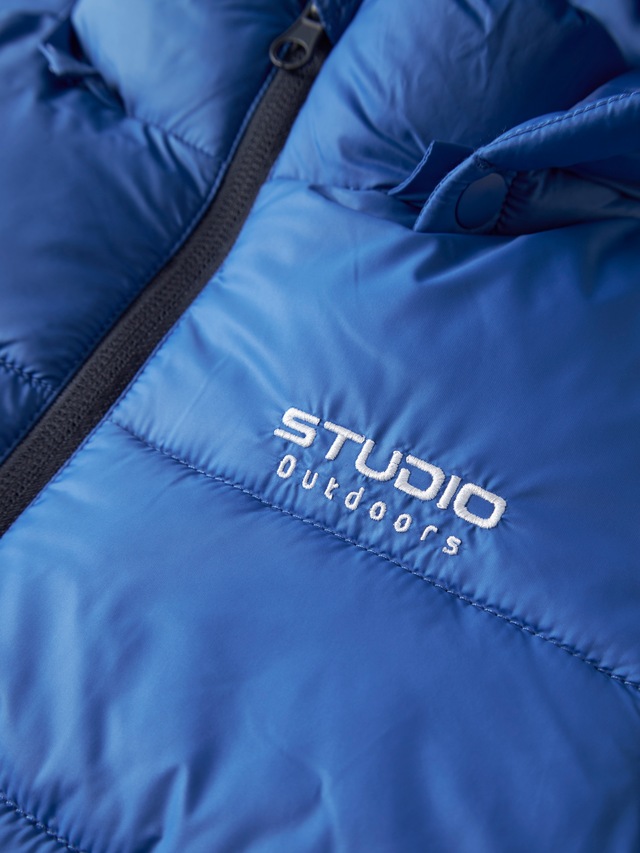 Name It Steppjacke »NMMMARBLE JACKET PB1« mit Kapuze Kunstfaser