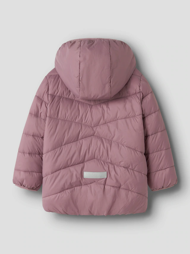 Name It Steppjacke »NMFMARBLE JACKET PB1« mit Kapuze Kunstfaser