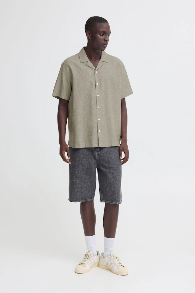 Blend Leinenhemd »Leinenhemd BHAban Cuba Linen Mix«