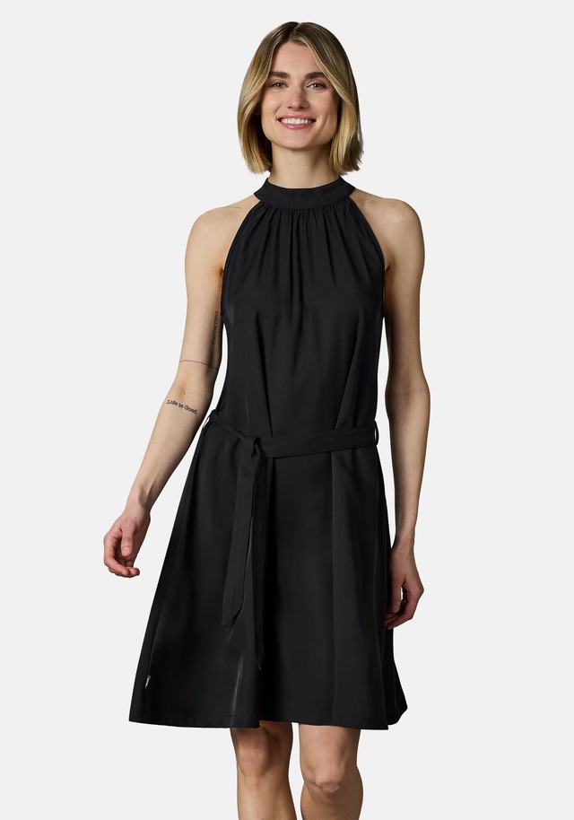 Ragwear A-Linien-Kleid »Angylee Print YOUMODO« Ohne Taschen Leichtes Sommerkleid mit Neckholder und Bindegürtel