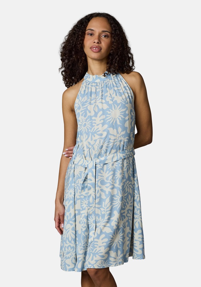 Ragwear A-Linien-Kleid »Angylee Print YOUMODO« Eingrifftaschen Leichtes Sommerkleid mit Bindegürtel